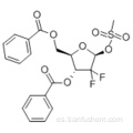 2-Deoxi-2,2-difluoro-D-eritro-pentofuranosa-3,5-dibenzoato-1-metanosulfonato CAS 122111-11-9